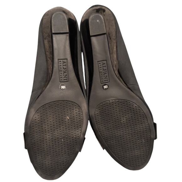 Alfani Carter Step N Flex Wedge Sandals Size 10 EUC Comfort Buckle - Picture 3 of 6